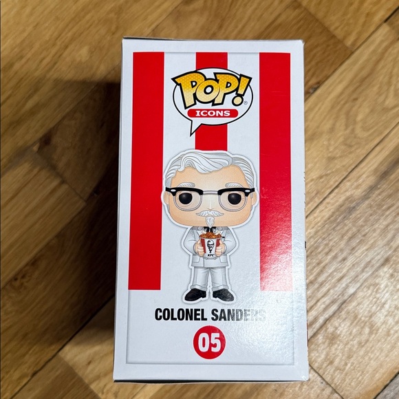 Funko Pop! Colonel Sanders Vinyl Figure - White and Black